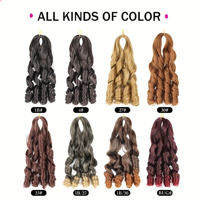 8 Cm Bouncy Braiding Hair Loose Wave French Curles Crochet Braid Hair