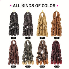 8 Cm Bouncy Braiding Hair Loose Wave French Curles Crochet Braid Hair