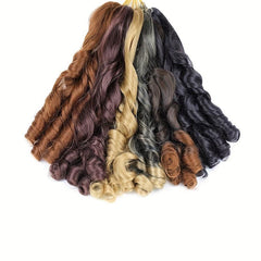 8 Cm Bouncy Braiding Hair Loose Wave French Curles Crochet Braid Hair