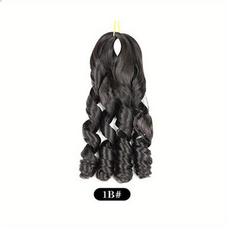 8 Cm Bouncy Braiding Hair Loose Wave French Curles Crochet Braid Hair