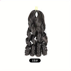 8 Cm Bouncy Braiding Hair Loose Wave French Curles Crochet Braid Hair