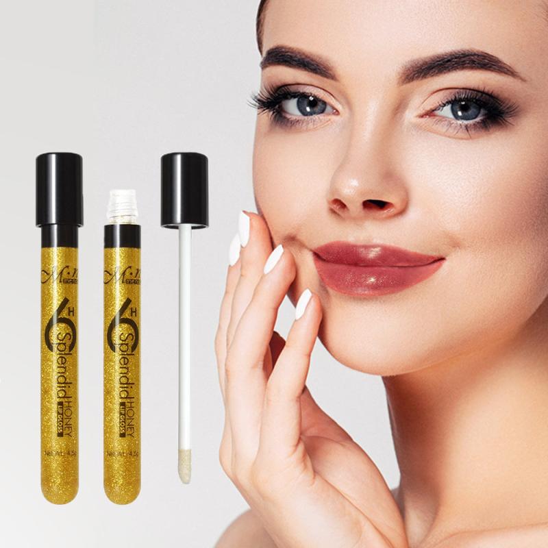6-Piece Glossy & Nude Liquid Lipstick Set - Waterproof & Long-Lasting