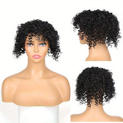 Afro Kinky Curly Hair Pieces Clip In Hair Extensions