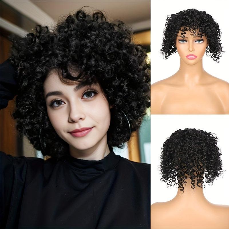Afro Kinky Curly Hair Pieces Clip In Hair Extensions