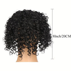 Afro Kinky Curly Hair Pieces Clip In Hair Extensions