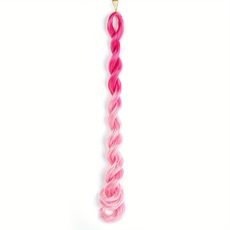 66cm Long Body Wave Hair Extensions Synthetic Fiber For Women