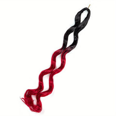 66cm Long Body Wave Hair Extensions Synthetic Fiber For Women