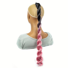 66cm Long Body Wave Hair Extensions Synthetic Fiber For Women