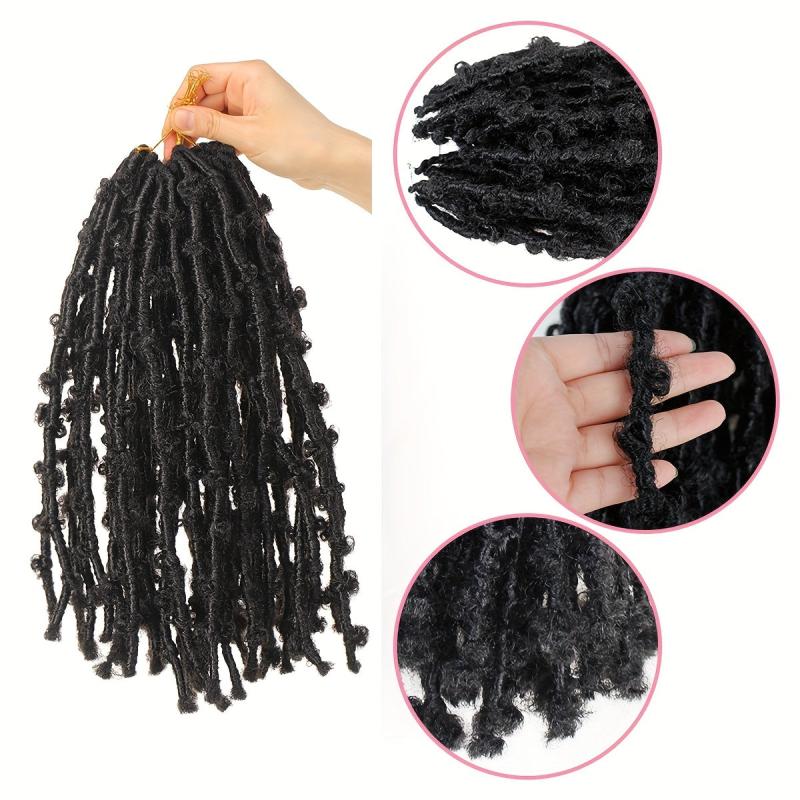 Butterfly Locs Crochet Hair 35 56 Cm Pre Looped Distressed Long Butterfly Locs