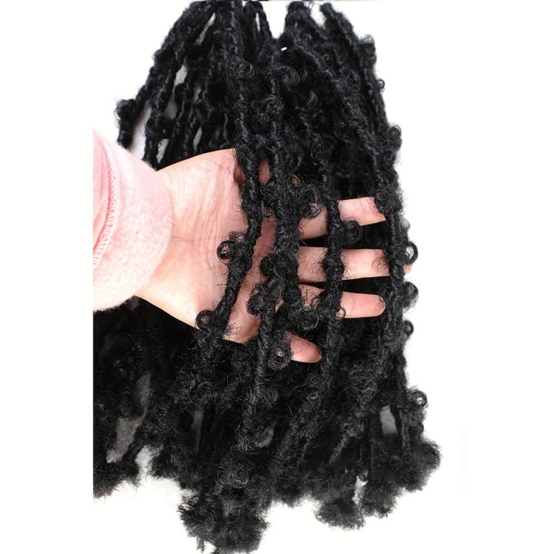 Butterfly Locs Crochet Hair 35 56 Cm Pre Looped Distressed Long Butterfly Locs