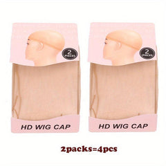 HD Wig Caps Elastic Breathable Invisible Wig Caps