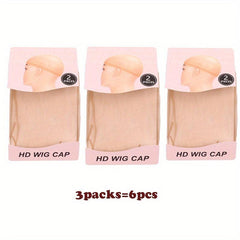 HD Wig Caps Elastic Breathable Invisible Wig Caps