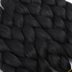 Ombre Rainbow Braiding Hair Extensions 5pcs Synthetic Fiber Jumbo Braiding Hair