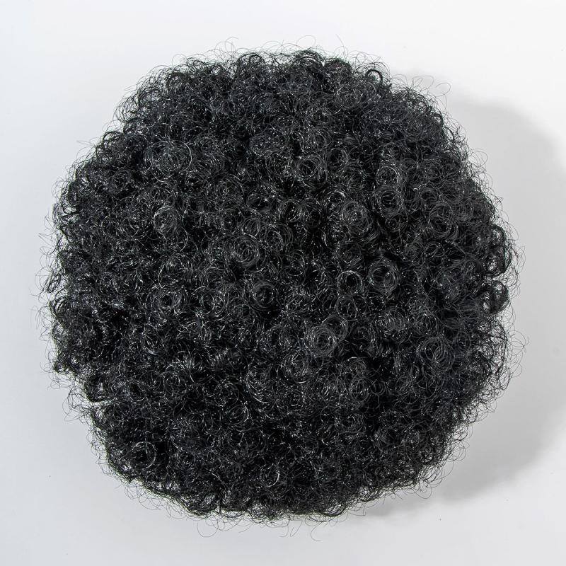 Kinky Curly Afro Puff Ponytail Extensions - Synthetic Hair