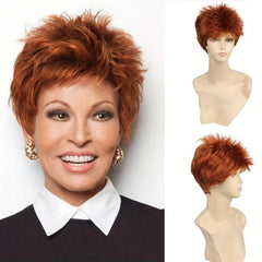 20 32 cm Short Straight Hair Wigs Heat Resistant Hair for Women Daily Party