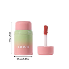 4 Colors Velvet Matte Lip Tint Lip & Cheek Mud Dual Use Lip Clay High Pigmented