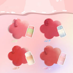 4 Colors Velvet Matte Lip Tint Lip & Cheek Mud Dual Use Lip Clay High Pigmented