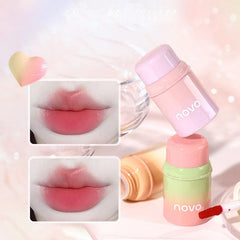 4 Colors Velvet Matte Lip Tint Lip & Cheek Mud Dual Use Lip Clay High Pigmented
