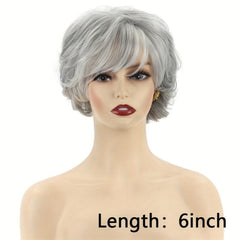 Ombre Brown Blonde Wig, Natural Looking Synthetic Hair