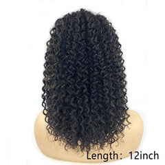 30 48 cm Ombre Kinky Curly Drawstring Ponytail Extensions Synthetic Clip In Hair