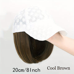 Bob Hair Wigs 32 Cm Short Straight Hat Wigs