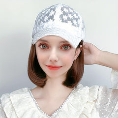 Bob Hair Wigs 32 Cm Short Straight Hat Wigs
