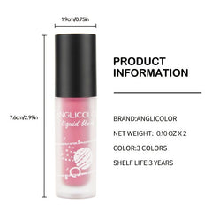 Waterproof Liquid Blush for Lip, Eye & Cheek Brightening