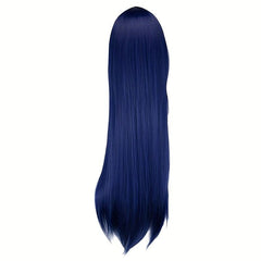 Long Straight Wig With Bangs for Cosplay Halloween Party