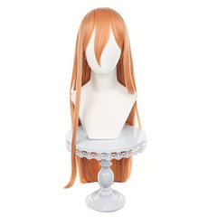 Long Straight Wig With Bangs for Cosplay Halloween Party