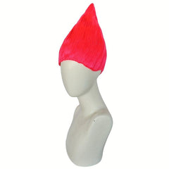 Pink Flame Shaped Hair Wig for Cosplay Costume Party