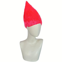 Pink Flame Shaped Hair Wig for Cosplay Costume Party