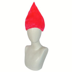 Pink Flame Shaped Hair Wig for Cosplay Costume Party