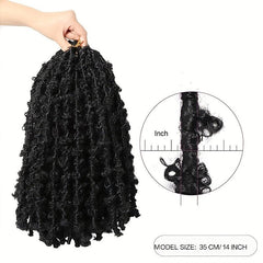 Butterfly Locs Crochet Hair Extensions 35 56 Cm Goddess Braids