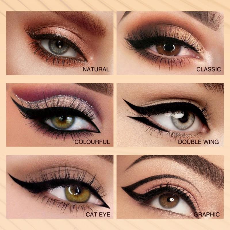 Winged Eyeliner Stamp Pen Cat Eye Makeup Waterproof Smudge Proof