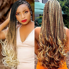 French Curls Bouncy Braiding Hair Extension Spiral Curls Braid Hair