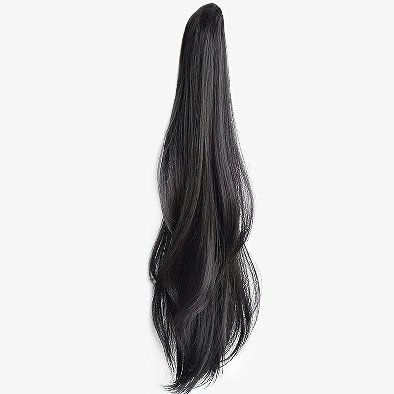 Long Curly Wavy Ponytail Extensions Synthetic Clip In Hair Extensions