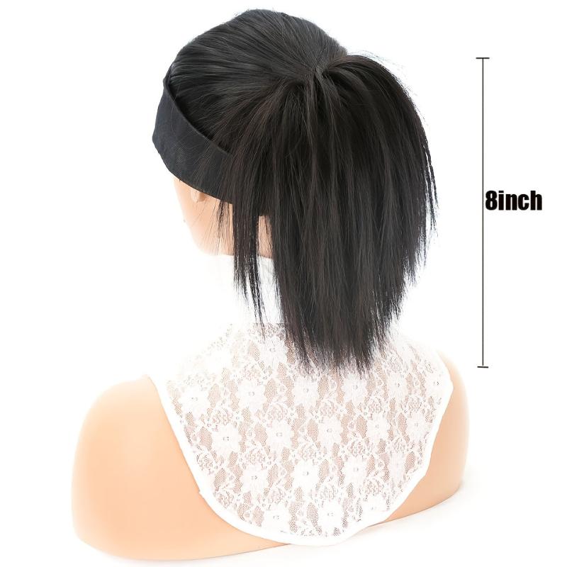 Curly Donut Scrunchie Hairpieces for Women - Updo Chignon Hair Accessories