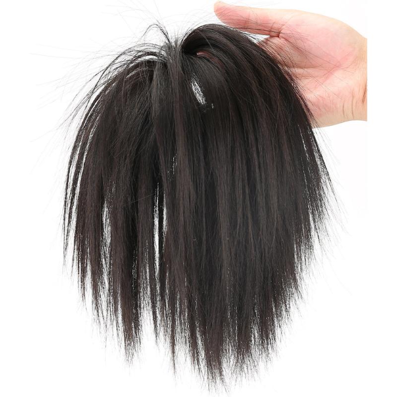 Curly Donut Scrunchie Hairpieces for Women - Updo Chignon Hair Accessories
