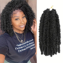 Butterfly Locks Braids Hair Pieces Synthetic Crochet Hair Extensions