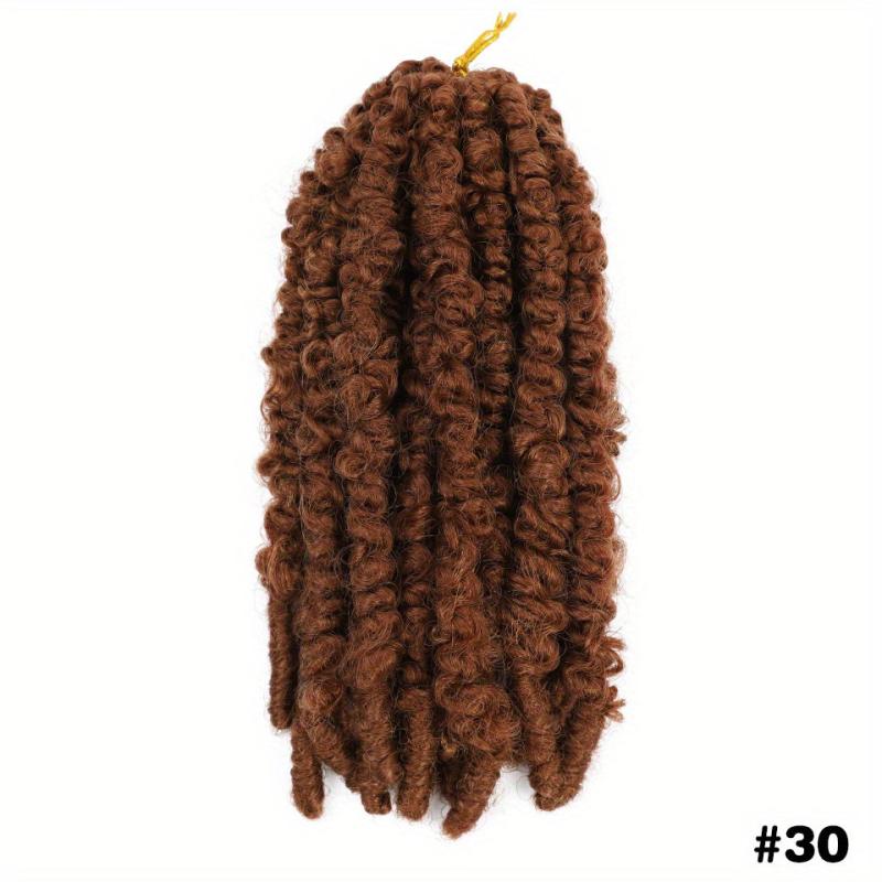 Butterfly Locks Braids Hair Pieces Synthetic Crochet Hair Extensions