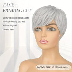 Short Pixie Haircut Synthetic Short Wigs For Women