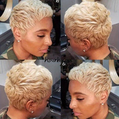 Short Pixie Haircut Synthetic Short Wigs For Women