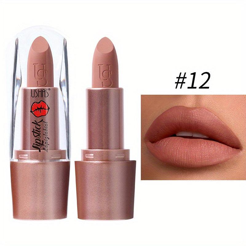 Long Lasting Matte Lipstick Waterproof Velvet Lip Makeup