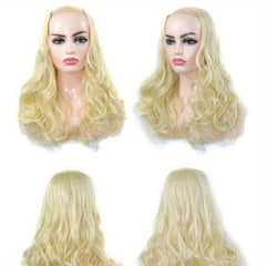 Long Curly Synthetic Wig for Daily Use
