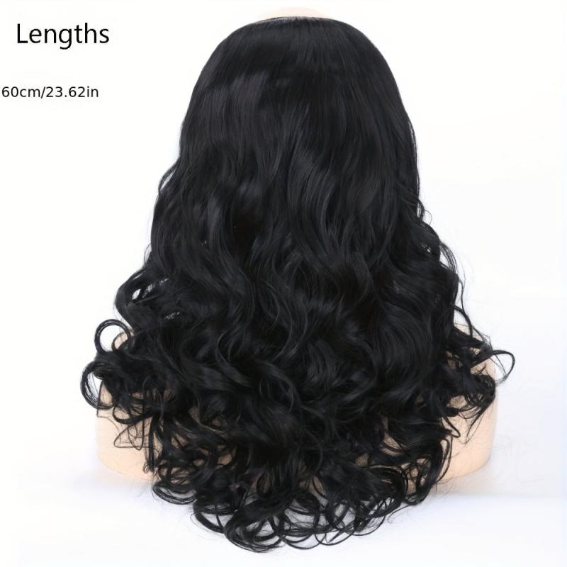 Long Curly Synthetic Wig for Daily Use