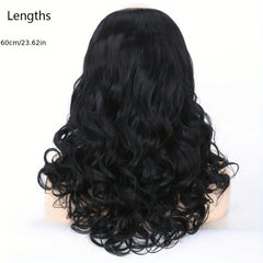 Long Curly Synthetic Wig for Daily Use