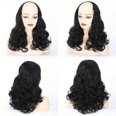 Long Curly Synthetic Wig for Daily Use