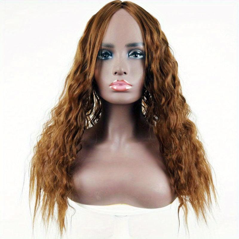 Afro Curly Synthetic Wig Natural Look Daily Use