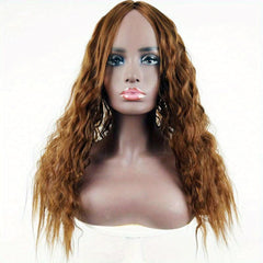 Afro Curly Synthetic Wig Natural Look Daily Use