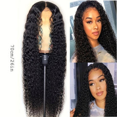 Afro Curly Synthetic Wig Natural Look Daily Use